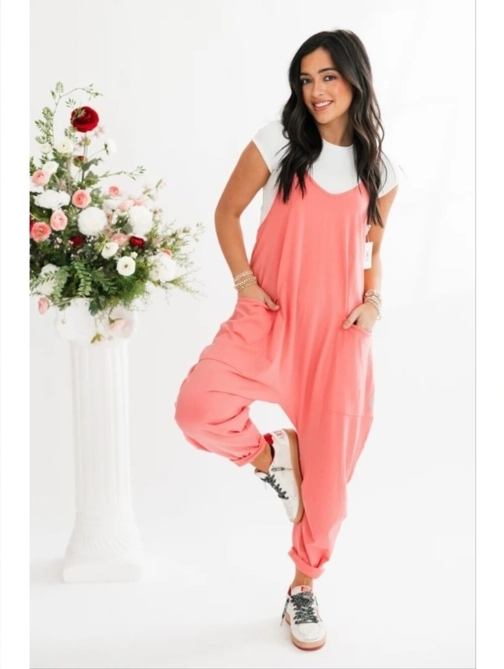 FP Movement Hot Shot Onezie Size XS In Hibiscus NWOT